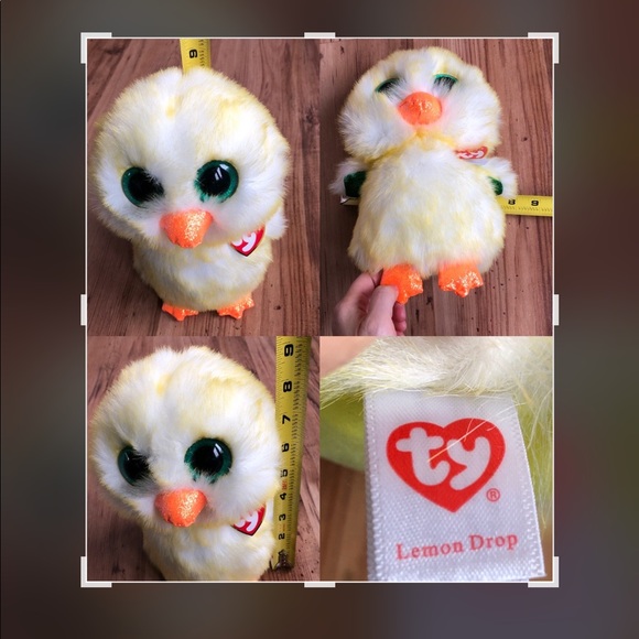 NEW LEMON DROP Beanie Baby Plush Toy 9” - Picture 12 of 16